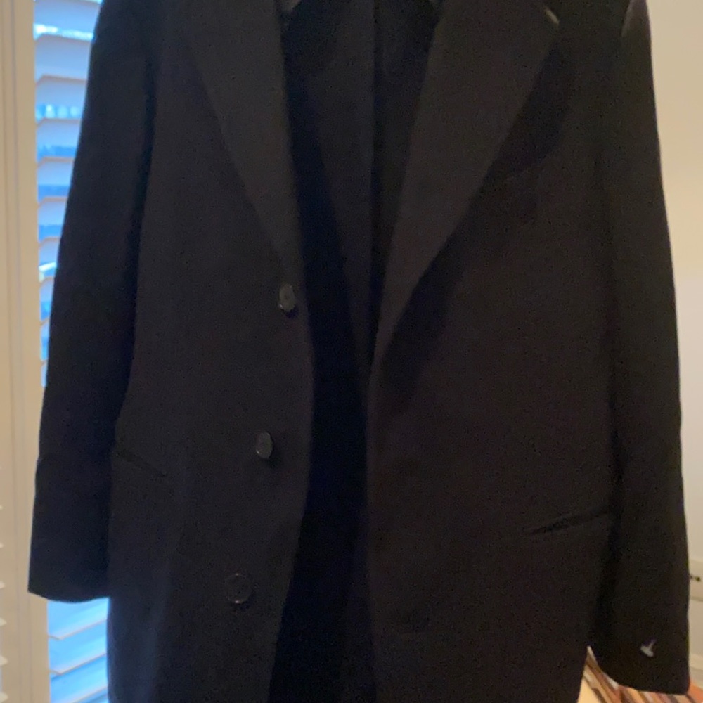 100% Cashmere Marc Laurent Black Men’s Jacket